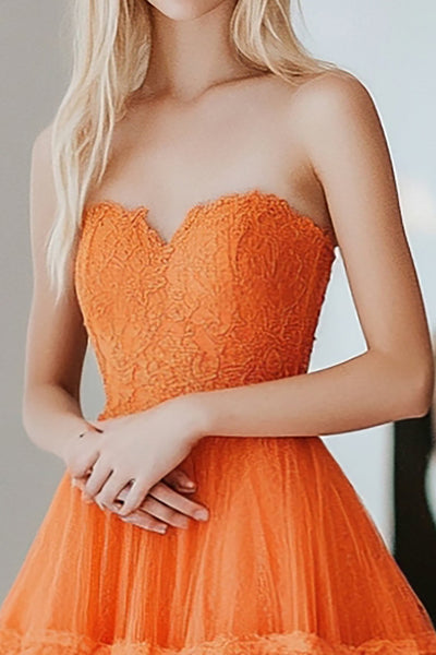 Abito intero dress arancio orange B181