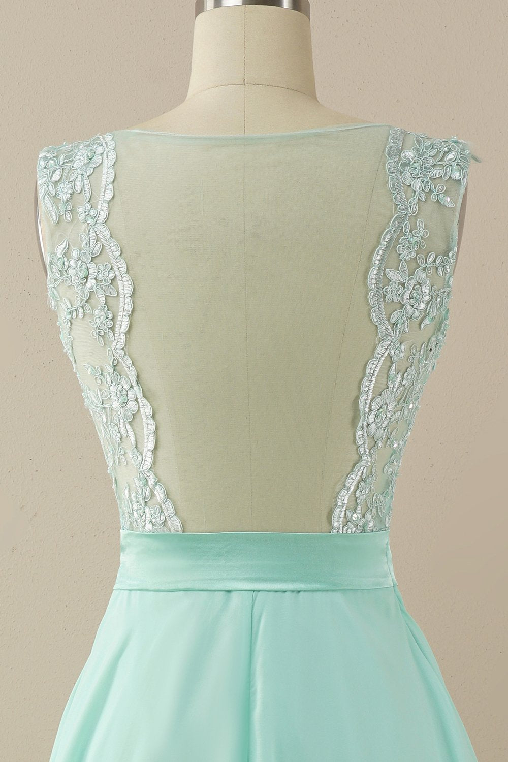 Abito applique long prom