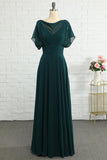 Abito Madre Chiffon Verde
