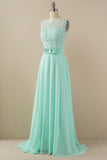 Abito applique long prom
