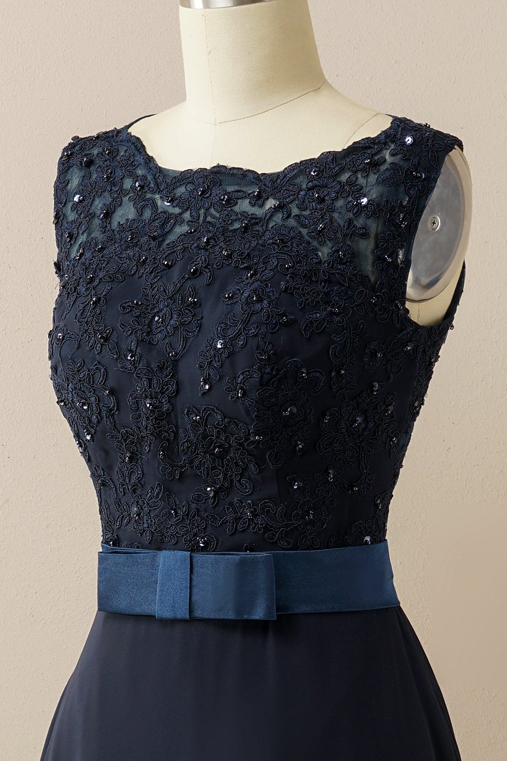 Abito applique long prom