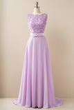 Abito applique long prom