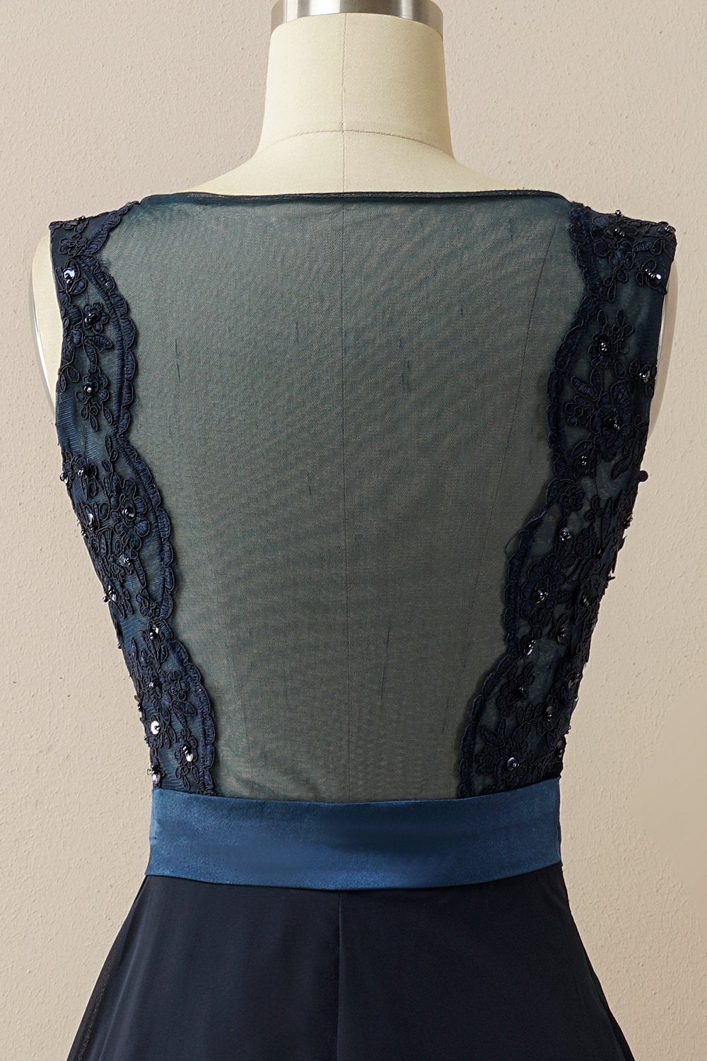 Abito applique long prom