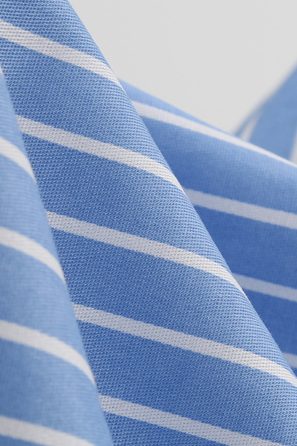 Stripes Maniche Corte 50s Swing Dress