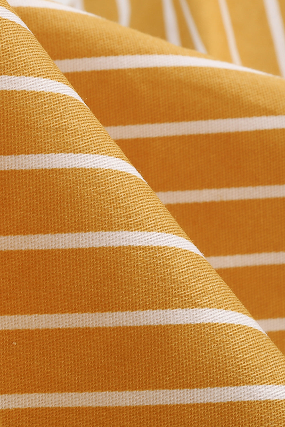 Stripes Maniche Corte 50s Swing Dress