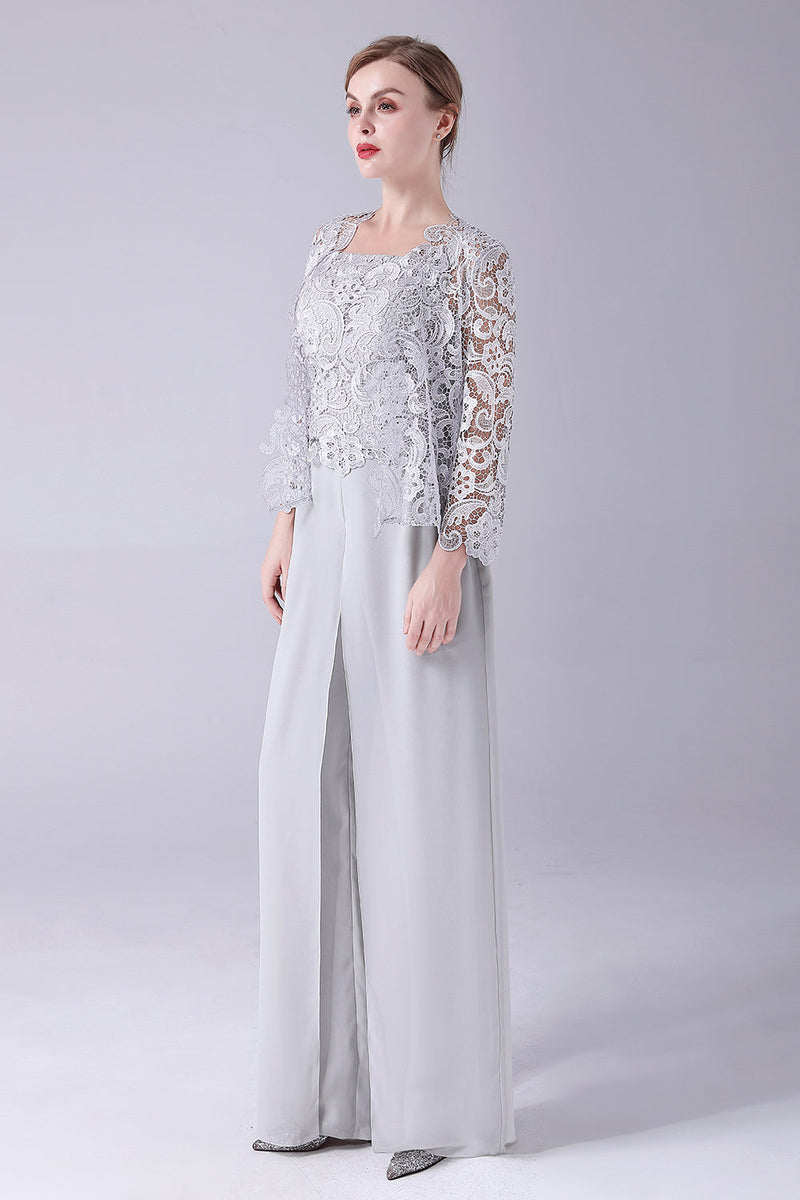 Abo da sposo in pizzo madre della sposa con giacca in Chiffon abo da sera da ballo per feste di matrimonio a maniche lunghe per le donne  320