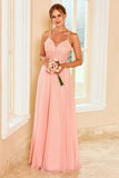 Pizzo Blush Abito da damigella d'onore