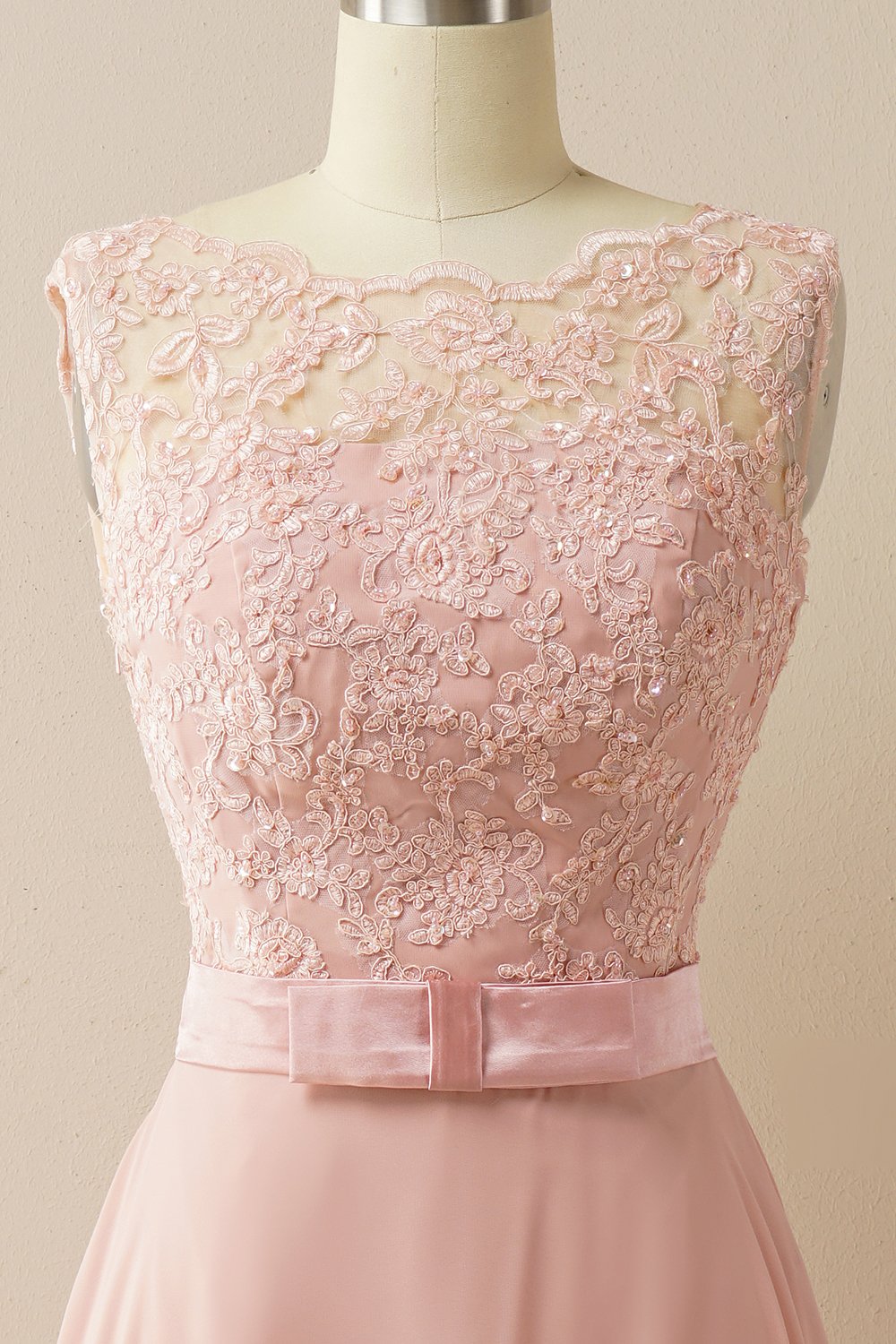 Abito applique long prom