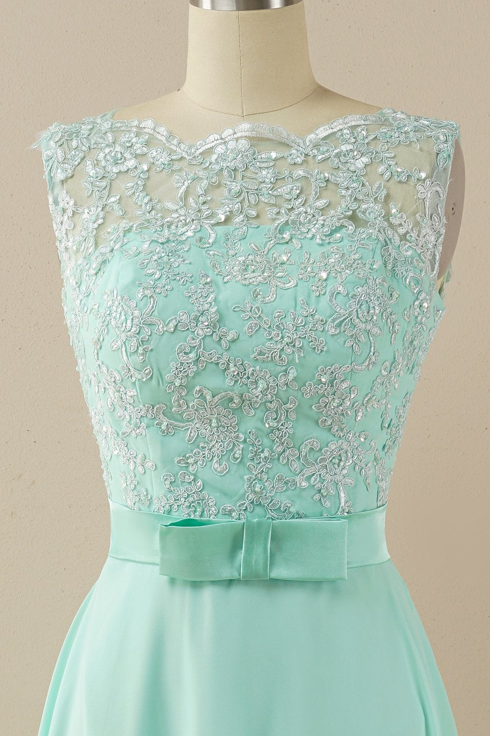 Abito applique long prom