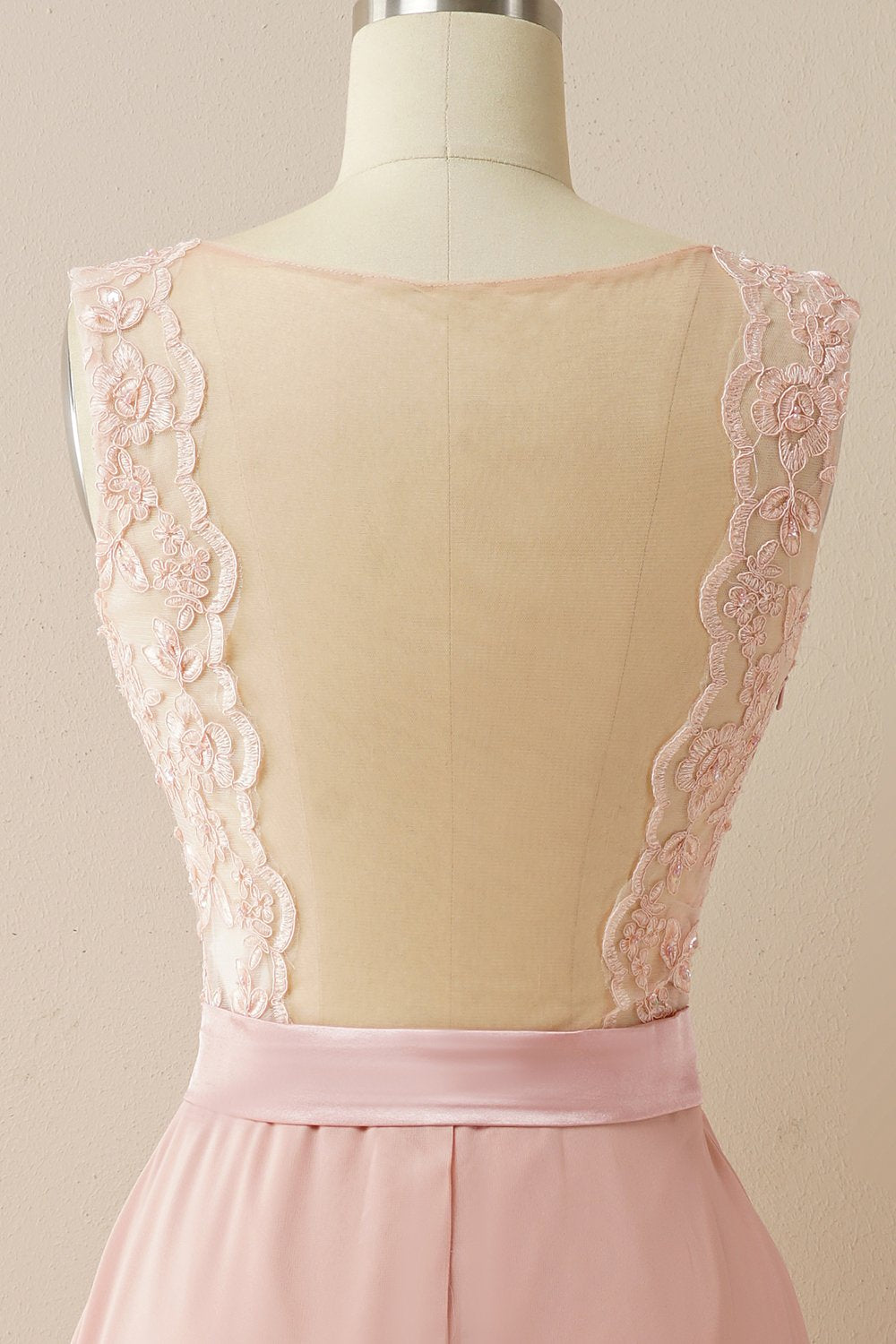 Abito applique long prom