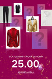 Mystery Box Abbigliamento Uomo - 1 Oggetto Casuale (Blazer / Gilet / Pantaloni / Camicia)---25€