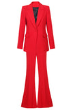 Fucsia One Button Peak Risberland Abiti Donna