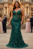 Abito da cerimonia lungo da ballo sirena in corsetto blu blu reale trasparente