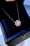 Set di gioielli 4 pezzi in argento glitterato