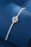 Set di gioielli 4 pezzi in argento glitterato