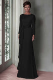 Blush Pizzo Guaina Madre Del Vestito Da Sposa Con Maniche Lunghe