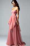 Dusty Rose Sweetheart arruffato Dusty Rose Sweetheart arruffato Dusty Rose Sweetheart arruffato Abito da Cerimonia