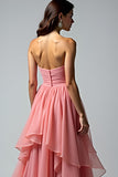 Dusty Rose Sweetheart arruffato Dusty Rose Sweetheart arruffato Dusty Rose Sweetheart arruffato Abito da Cerimonia