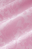 Rosa stampa picco risvolto 3 pezzi uomini Prom Suits