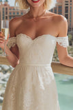 Abito da sposa A Linea Bianca di Pizzo