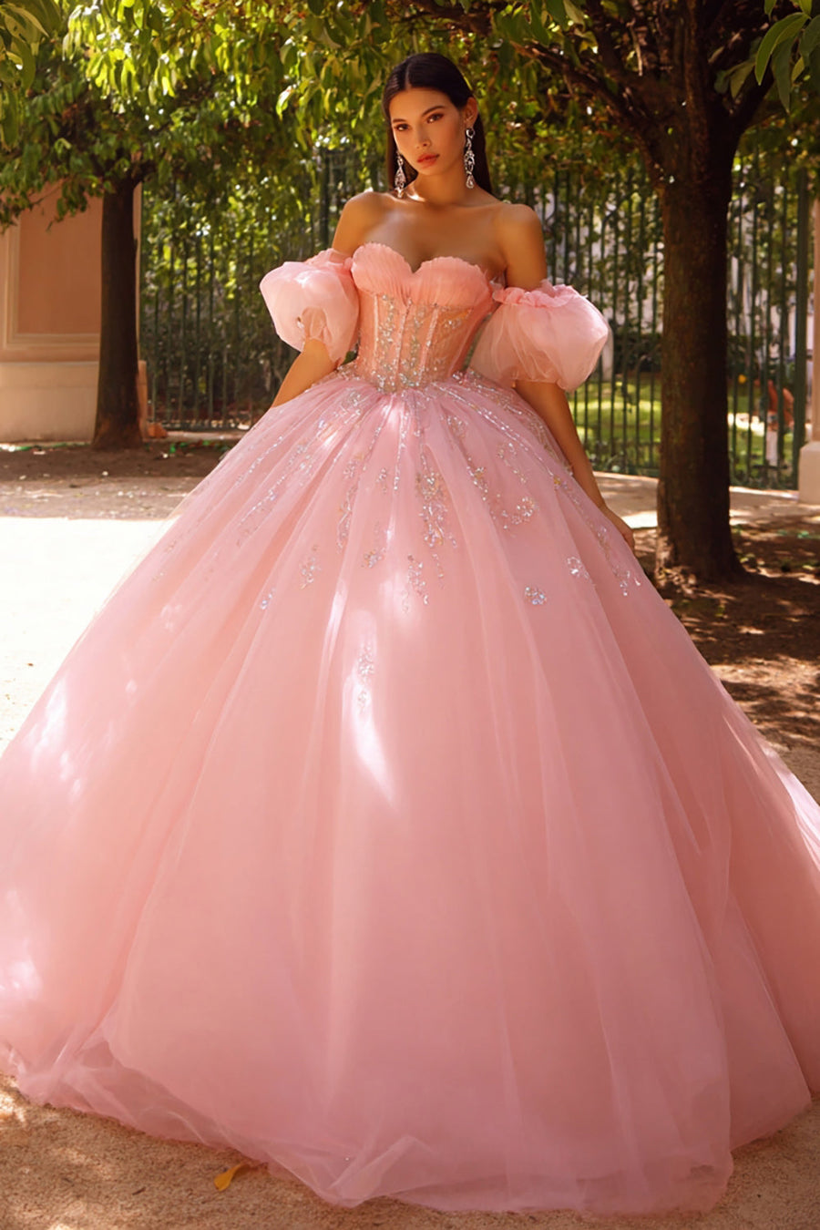 KIYNE Abiti da ballo in tulle con spalline sottili per adolescenti KIYNE Abiti da ballo in tulle con spalline sottili per adolescenti