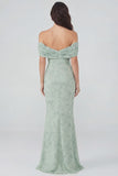 Abito midi in chiffon a sagoma con stampa salvia polverosa