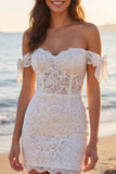 Corsetto Boho corsetto boho spalle scoperte corto con fiocchi