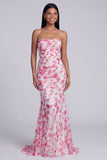 Abito maxi con spalline verde chiaro