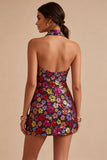 Vestito di Homecoming con paillettes bodycon nero nero nero, scollo a nastro, scollo a capezza,