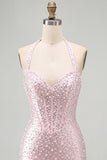 Perle corsetto corso corto corto da ritorno a casa corto bodycon body con perline
