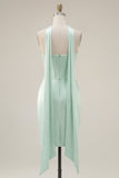 Vestito di Homecoming con corsetto bodycon senza spalline menta