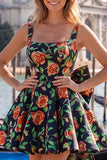 Abito di ritorno a casa Jacquard con fiocco a fiocco A-Line e pizzo sulla schiena