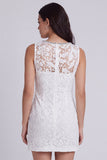Abito corto corto di laurea corto corto a perline bodycon neck scollo a V