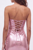 Abito di cocktail Gold Bodycon Keyhole Metallic Neck Indietro