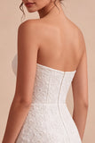 Abito da sposa Sweetheart White Floral Bodycon