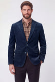 Blazer da cerimoniada uomo con petto singolo con bavero con