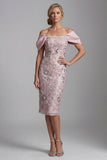 Vestito midi Mother of the Bride Mother of the Bride Abito Rosa Chiaro