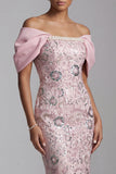 Vestito midi Mother of the Bride Mother of the Bride Abito Rosa Chiaro