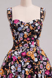 Abito corto di ritorno a casa A-Line Loveheart con paillettes