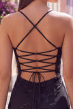Corsetto giallo bodycon ricamo floreale Abito corto da ritorno a casa con pizzo sulla schiena