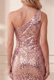 Abito elegante Midi con paillettes vintage malva malva