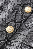 Blazer da donna monopetto jacquard