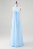 Abito da spiaggia Boho lungo in chiffon bianco a capezza taglia grande