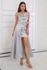 Carica l&#39;immagine nel visualizzatore di Gallery, Grigio Bodycon Party Dress Bodycon alto-basso