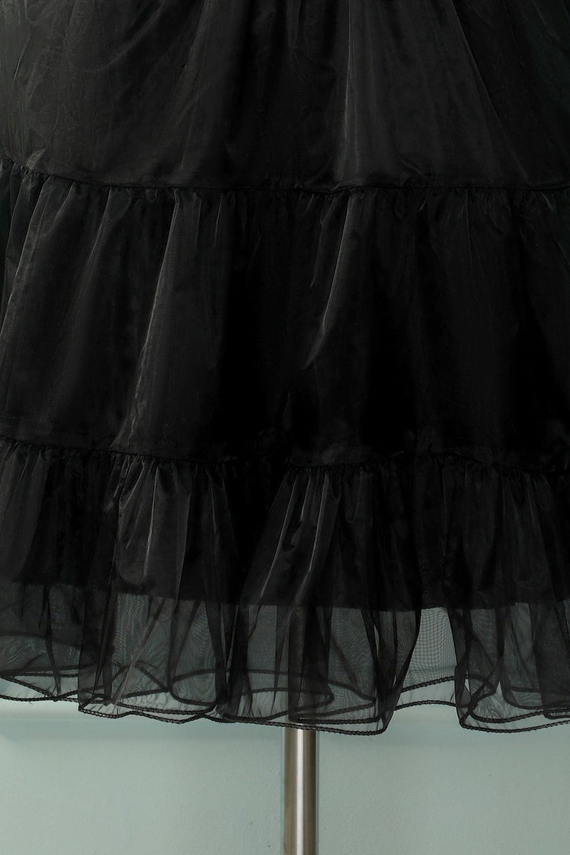 Carica l&#39;immagine nel visualizzatore di Gallery, Sottoveste Tutu Nero