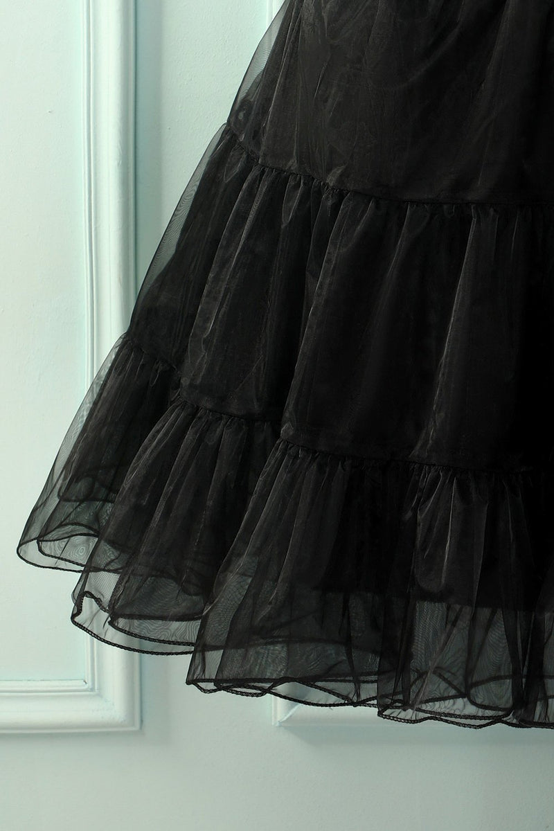 Carica l&#39;immagine nel visualizzatore di Gallery, Sottoveste Tutu Nero