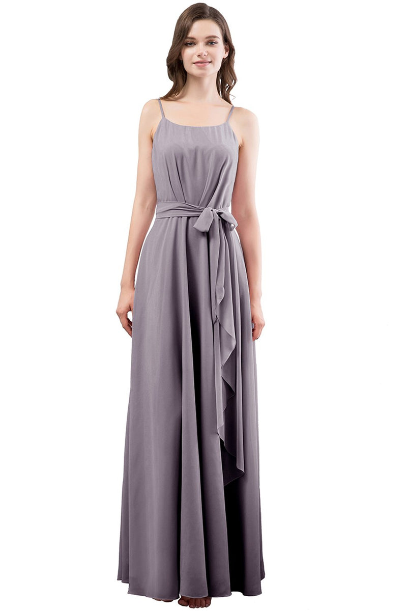 Carica l&#39;immagine nel visualizzatore di Gallery, Abito da damigella blush con Bowknot