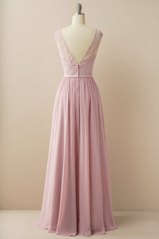 Abito formale Blush Long Chiffon & Lace