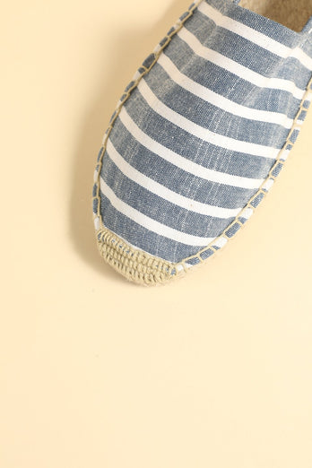Scarpe estive in tela intrecciata di paglia