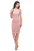 Carica l&#39;immagine nel visualizzatore di Gallery, Blush Lace Bodycon Party Dress